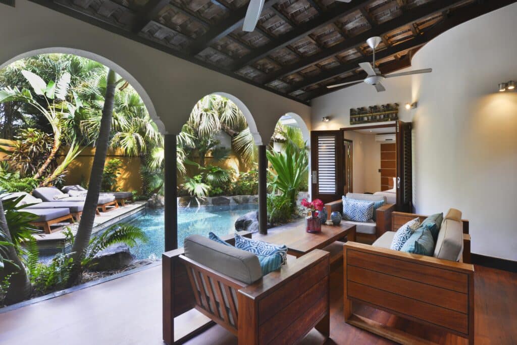 Baoase Luxury Resort Private Pool Villa Porch