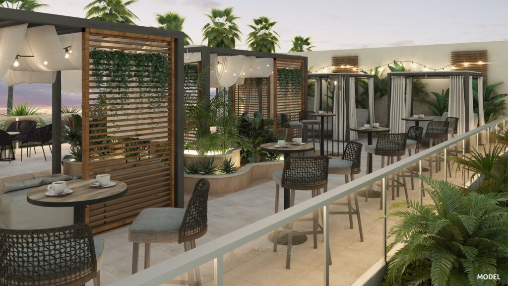 Riu Palace Maspalomas - Model_Pool bar chill out terrace