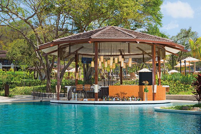 Dreams Las Mareas Resort & Spa Zwembad bar